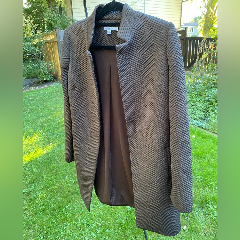 Chicos Brown Jacket - image 2